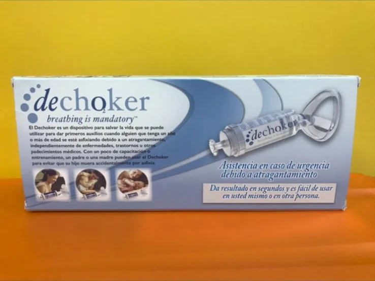 Dispositivo antiatragantamiento Dechoker de la Escuela Infantil Chupetes
